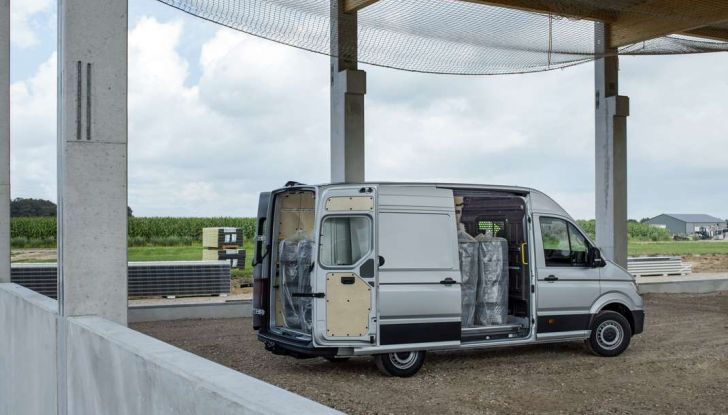 Volkswagen Crafter prova su strada del veicolo commerciale di nuova generazione - Foto 25 di 34