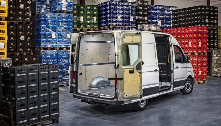 Volkswagen Crafter prova su strada del veicolo commerciale di nuova generazione - Foto 16 di 34