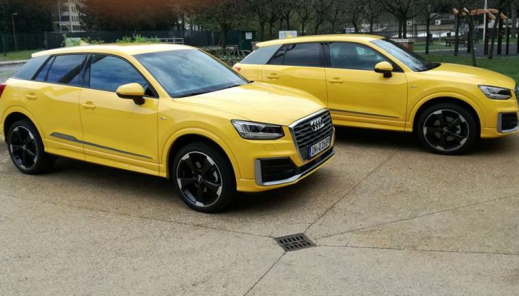 audi q2 prova su strada suv