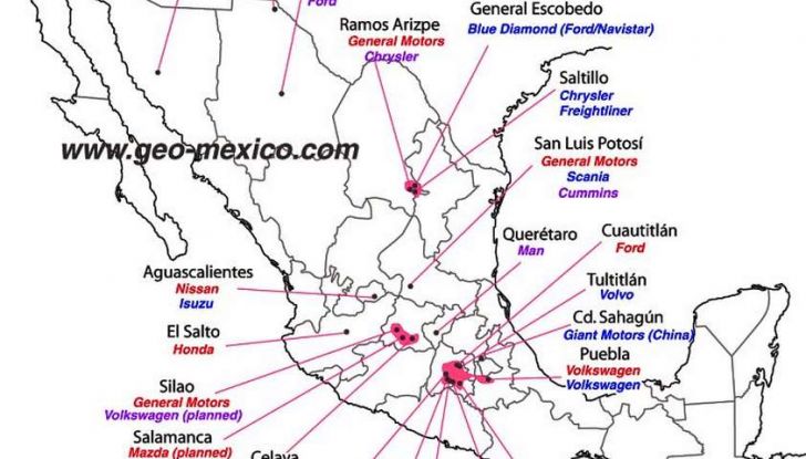 Donald Trump terremota l'automotive Ford GM FCA ed altre case auto minacciate da dazi per le auto prodotte in Messico.