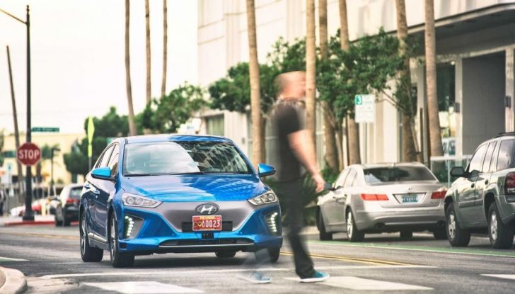 Hyundai Ioniq, auto a guida autonoma, al via i primi test in Europa.