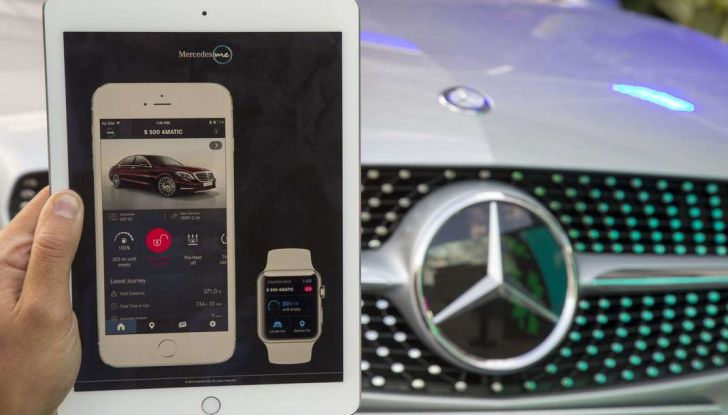 connettività auto mercedes me adapter