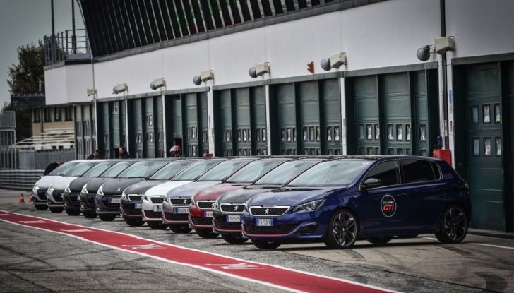 Le GTi secondo Peugeot Sport: test drive a Misano - Foto 7 di 19