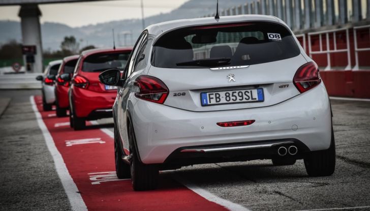 Le GTi secondo Peugeot Sport: test drive a Misano - Foto 16 di 19