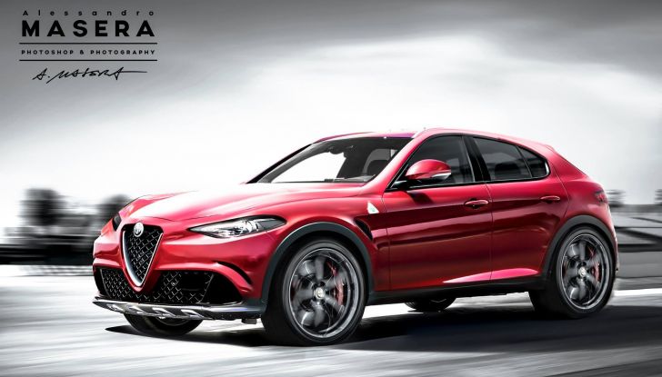 Alfa Romeo Stelvio pick-up, il rendering - Foto 23 di 25