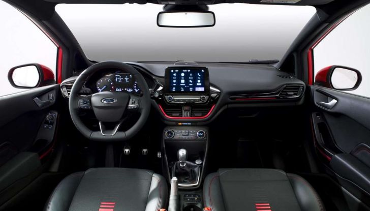 Ford GT 2017, interno.