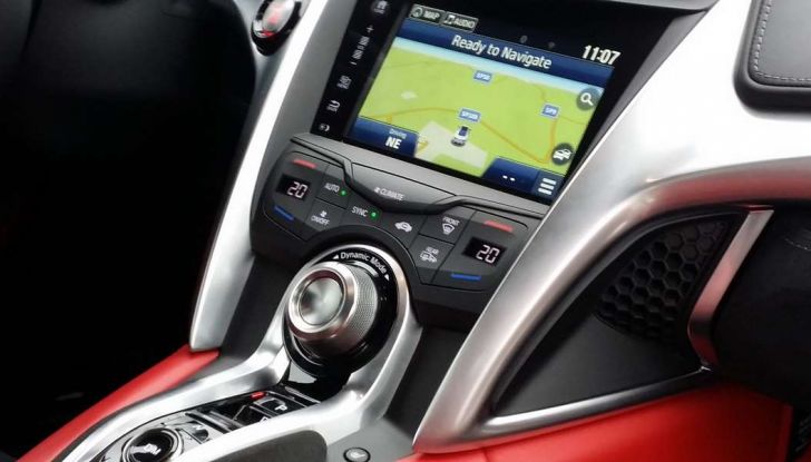 Nuova Honda NSX 2017, sistema dinamico integrato.