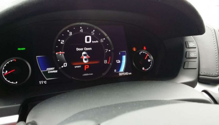 Nuova Honda NSX 2017, in pista a Vairano.