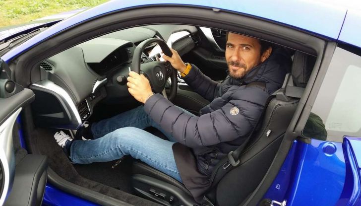 Honda NSX 2017 prove in pista a Vairano.