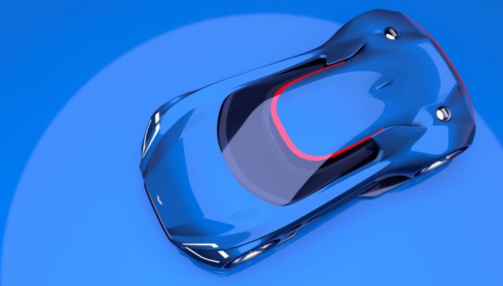Aston Martin Vision 8: l’ibrido prodotto con Red Bull - Foto 5 di 8
