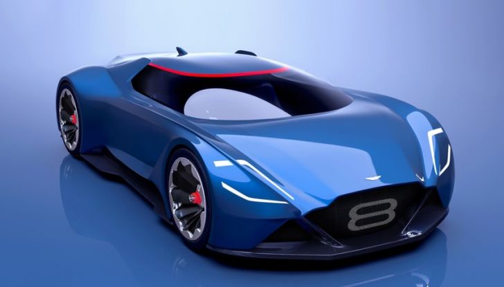 Aston Martin Vision 8: l’ibrido prodotto con Red Bull - Foto 3 di 8