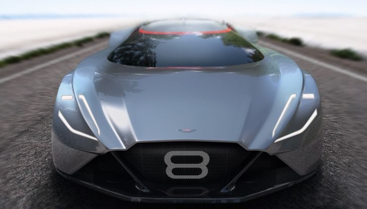 Aston Martin Vision 8: l’ibrido prodotto con Red Bull - Foto 2 di 8