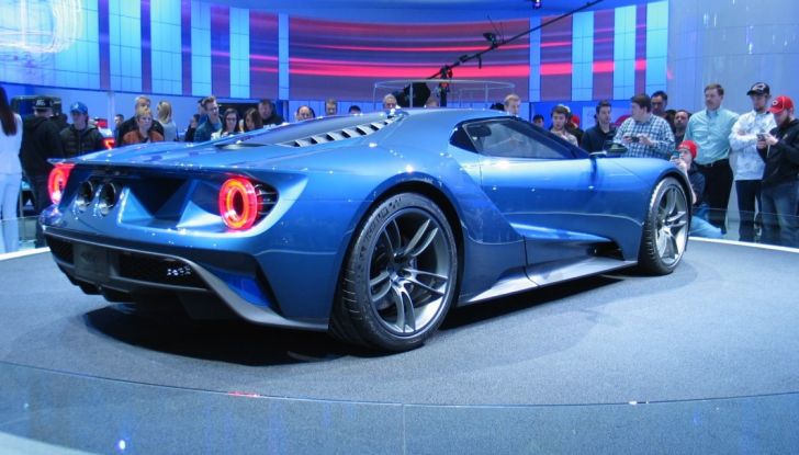 Ford GT 2017, lo stile.