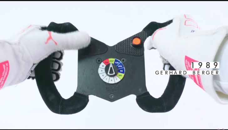 L’evoluzione del volante da Formula 1 raccontato in un video spettacolare - Foto 31 di 49