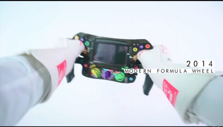 L’evoluzione del volante da Formula 1 raccontato in un video spettacolare - Foto 17 di 49