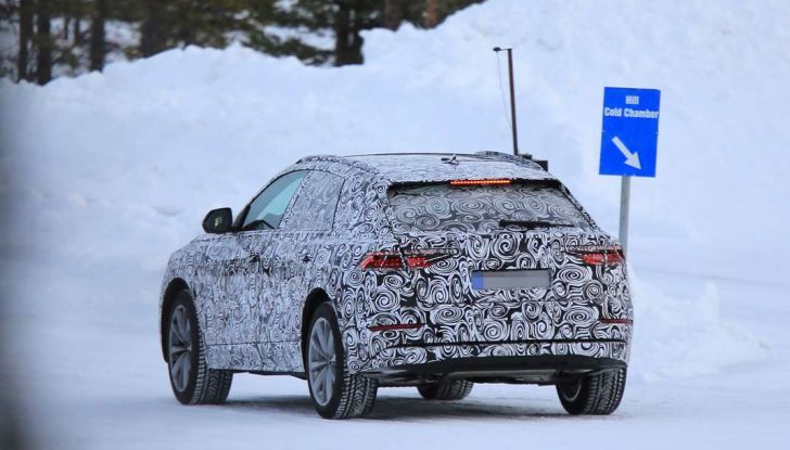 audi Q8 immagini spia