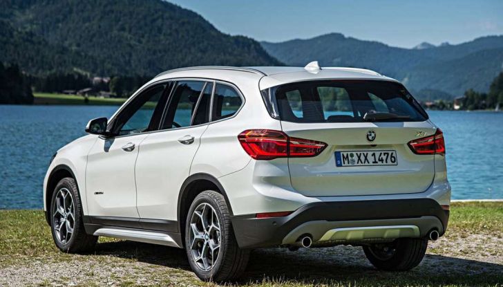 BMW X1 2016 posteriore
