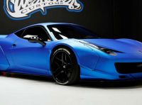 La Ferrari 458 Italia Liberty Walk di Justin Bieber in vendita all’asta