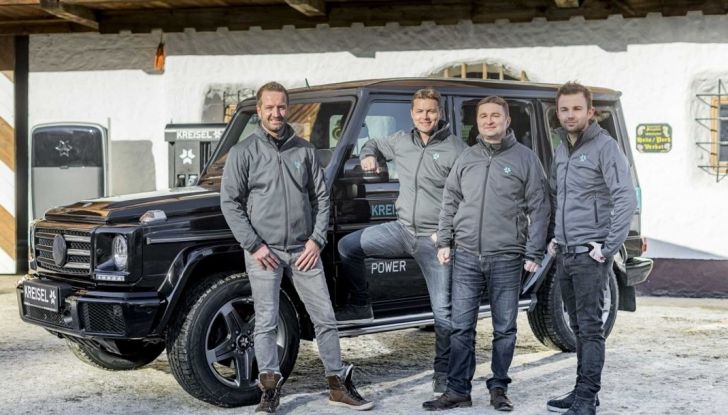 Classe G Mercedes elettrico SCHWARZENEGGER