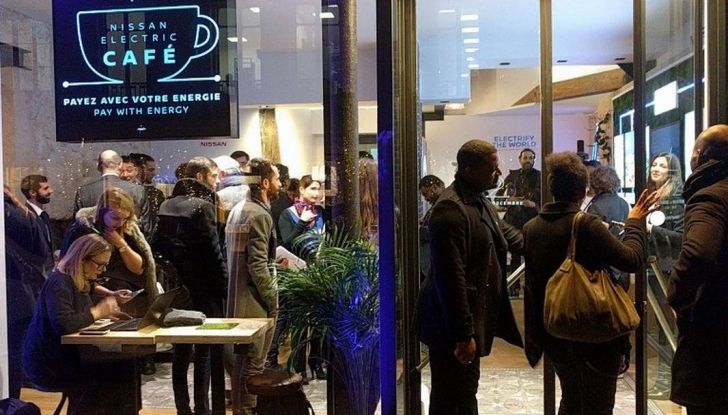 Electrify The World Nissan Electric Café