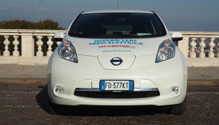 Nissan LEAF e il progetto di mobilità elettrica EVA+ - Electric Vehicles Arteries