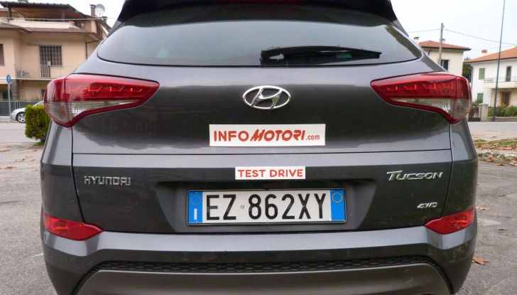 Hyundai Tucson 2.0 CRDi da 185CV posteriore