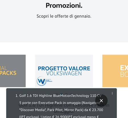 Volkswagen Golf 1600 GTI 110 CV 5P a 199 euro (2)