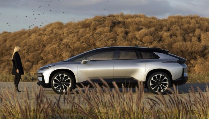 Faraday Future FF91: l’elettrica con 1.050CV e 1.800Nm - Foto 2 di 13