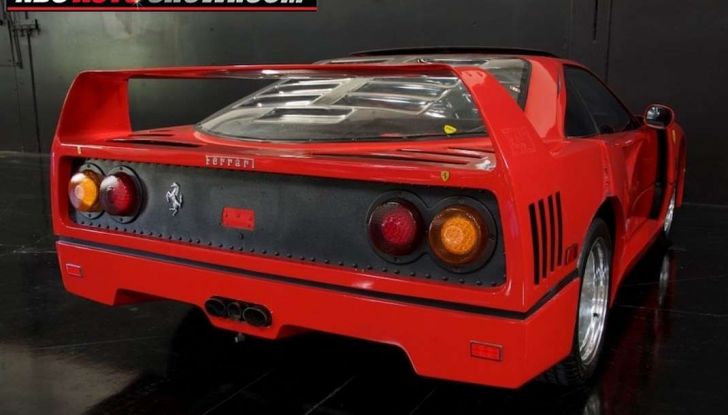 ferrari f40 replica pontiac fiero posteriore