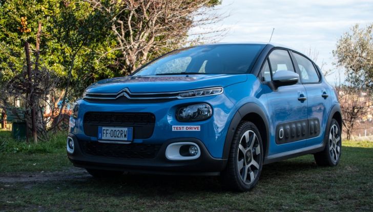 citroen C3 2017 prova su strada