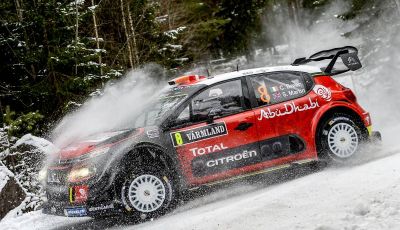 Le CITROËN C3 WRC rompono il ghiaccio