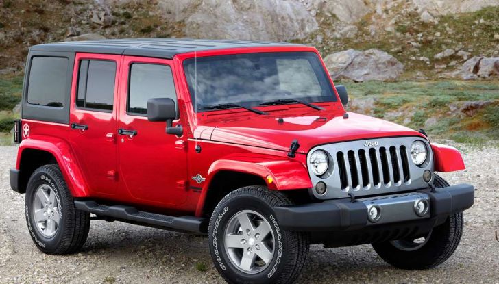 Jeep Wrangler allestimenti, motori e caratteristiche (1)