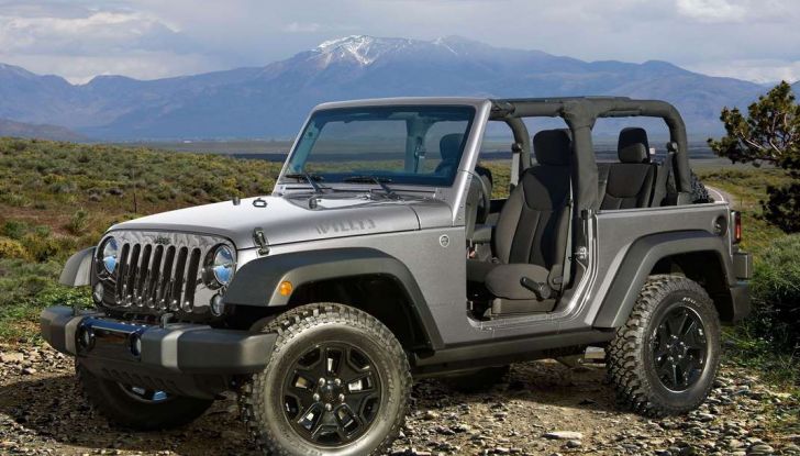 Wrangler Jeep allestimenti, motori e caratteristiche