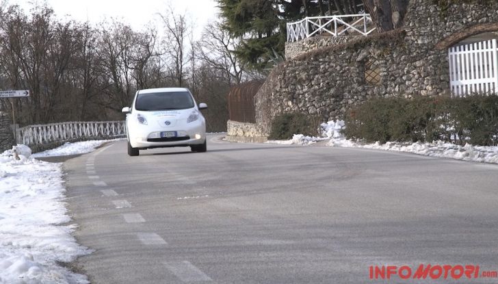 Nissan Leaf, il nostro test drive.