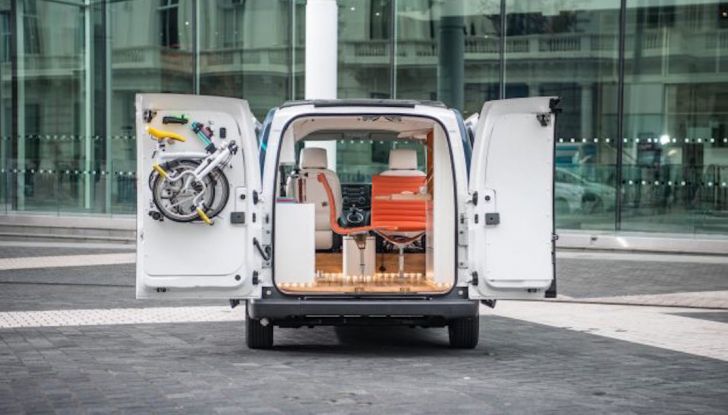Nissan e-NV 200 WORKSPACe: l’ufficio mobile a zero emissioni - Foto 10 di 10