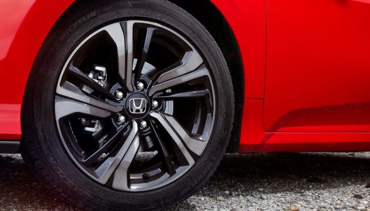 Nuova Honda Civic 2017, cerchio.