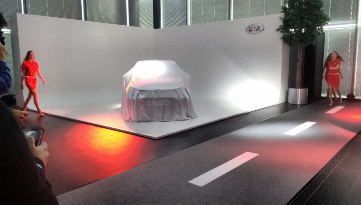 Nuova Kia Picanto in attesa della presentazione ufficiale.