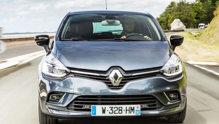 Renault Clio Turbo GPL vista anteriore.