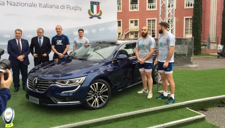 Renault Italia sponsor ufficiale della Nazionale Italiana di Rugby