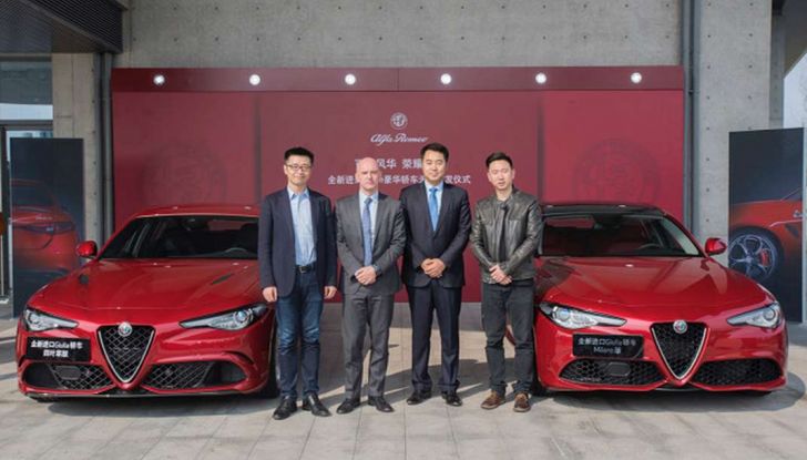 Cina: 350 Alfa Romeo Giulia vendute online in 33 secondi! - Foto 1 di 6