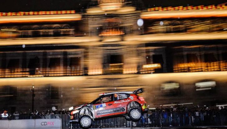 Le CITROËN C3 WRC infiammano Città del Messico - Foto 4 di 5