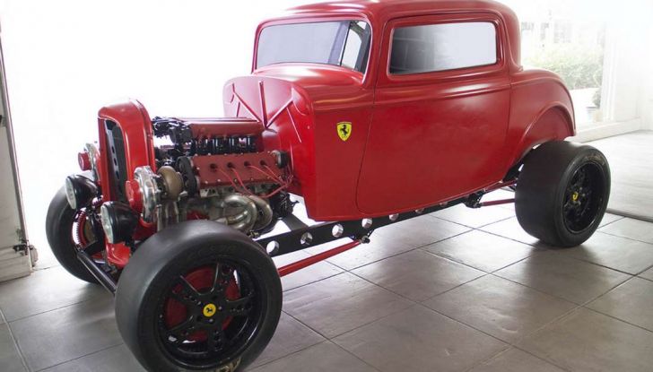 L’hot rod Ferrari è in realtà una Ford del 1932 - Foto 13 di 19
