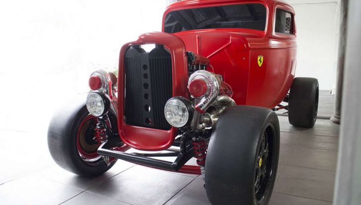 L’hot rod Ferrari è in realtà una Ford del 1932 - Foto 10 di 19