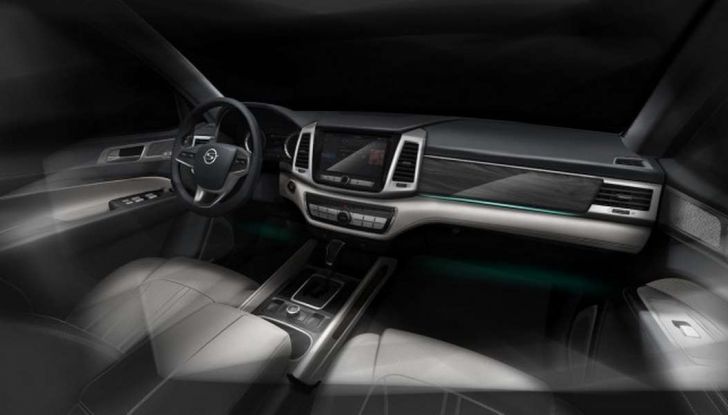Ssangyong Y400 Concept, il SUV pensato per l’offroad - Foto 3 di 7