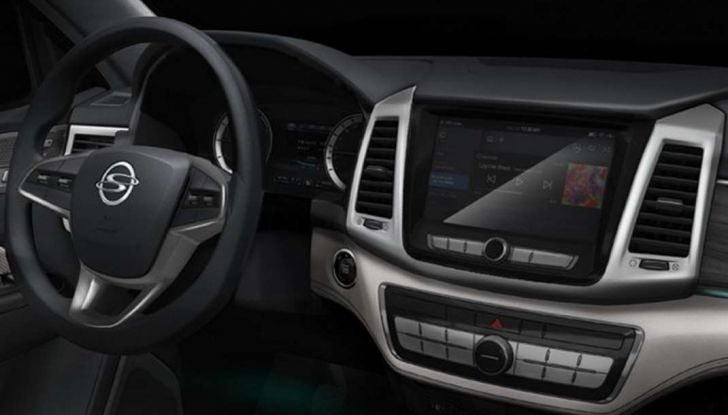 Ssangyong Y400 Concept, il SUV pensato per l’offroad - Foto 6 di 7