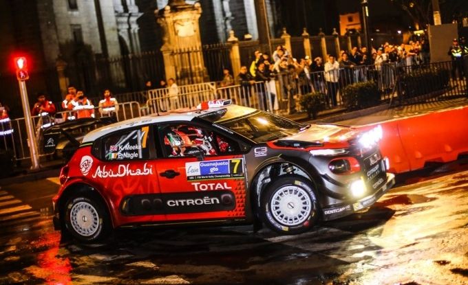 Le CITROËN C3 WRC infiammano Città del Messico - Foto 1 di 5