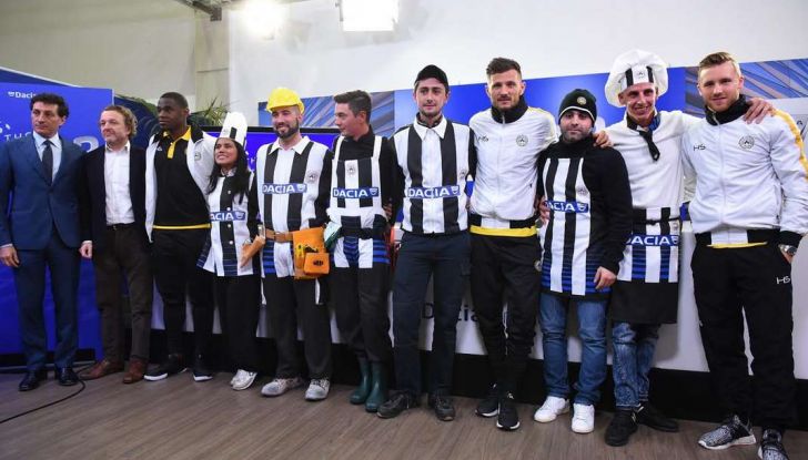 Udinese Calcio e Dacia the Swap: i giocatori friulani cambiano mestiere per un giorno - Foto 1 di 15