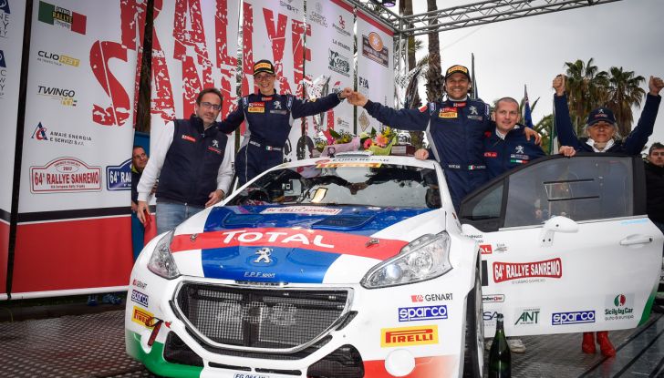 PEUGEOT VINCE IL RALLY DI SANREMO - Foto 1 di 8