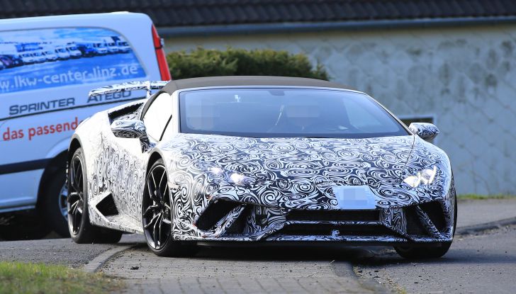 Lamborghini Huracan Spyder, la versione Performante da 640CV - Foto 8 di 14