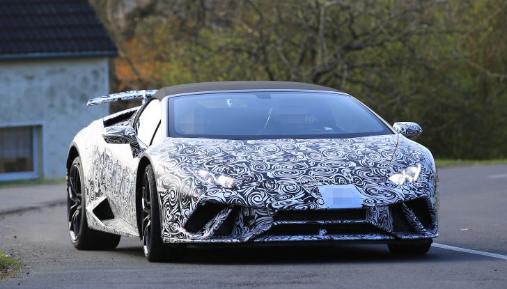 Lamborghini Huracan Spyder, la versione Performante da 640CV - Foto 2 di 14